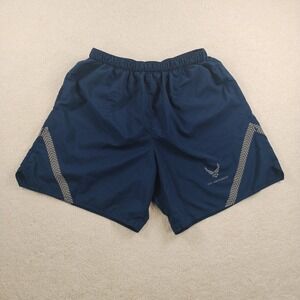 US Air Force IPTU Shorts Men's M Blue Lined PT Training Reflective Military Gear